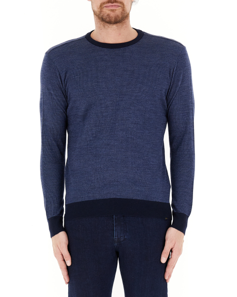 Maglione girocollo lana