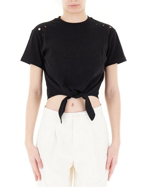T-shirt con nodo