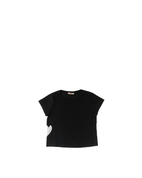 T-shirt con inserto