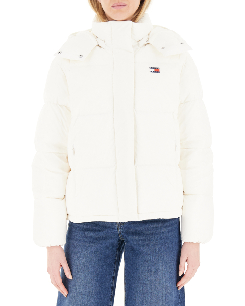 Piumino con cappuccio