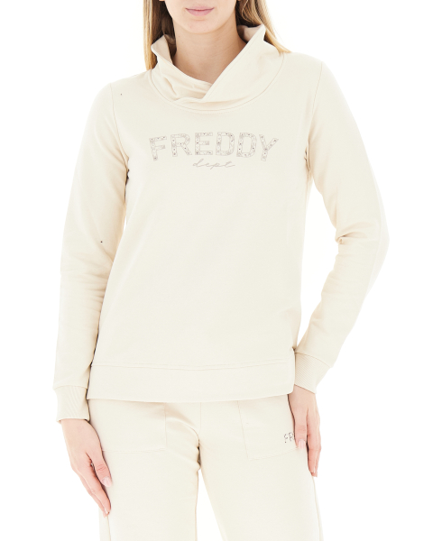 Felpa collo ciambella