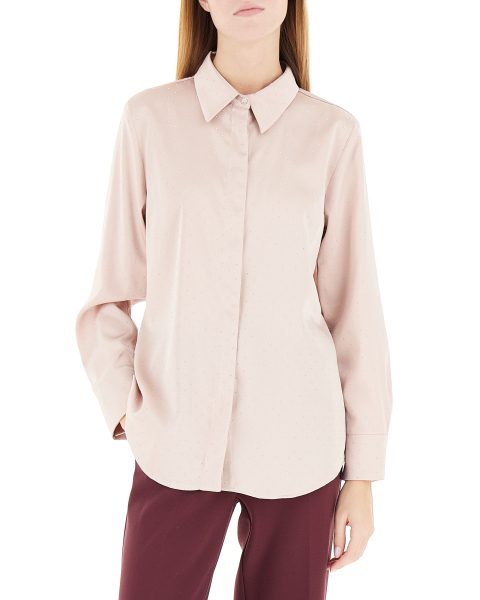 Camicia con strass