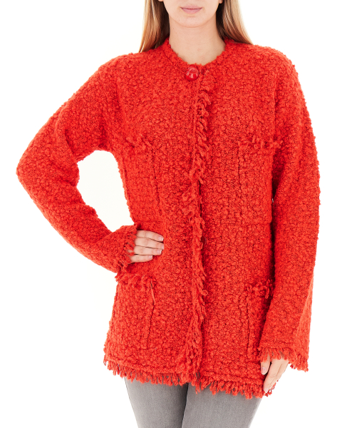 Cardigan misto lana