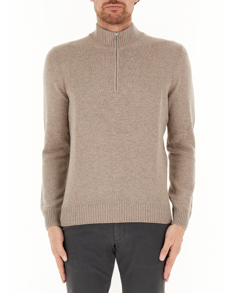 Lupetto mezza zip