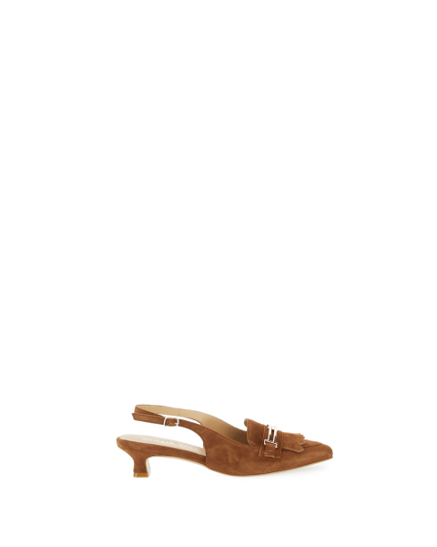 Décolletté slingback