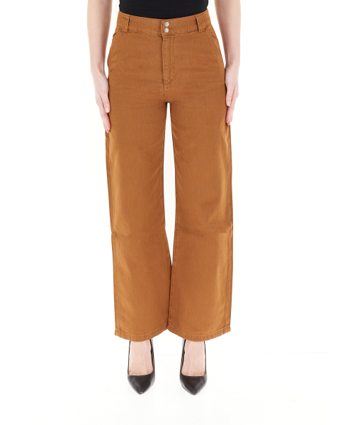 Pantalone wide leg