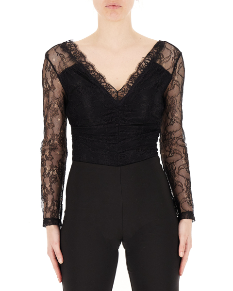 Blusa in pizzo