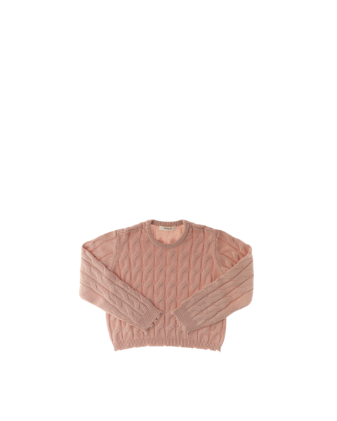 Maglione a trecce