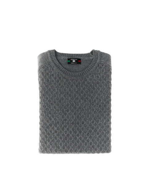 Maglione misto lana