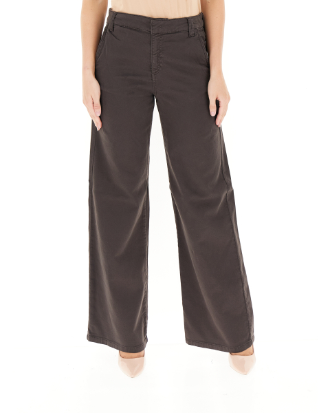 Pantalone wide leg