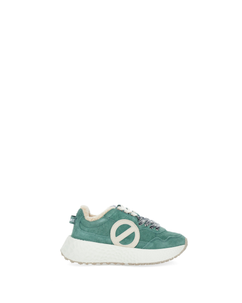 Sneakers pelle scamosciata
