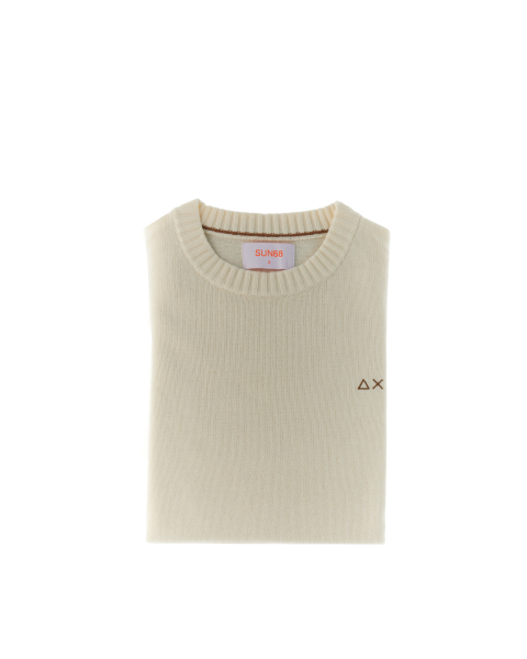 Maglione misto lana