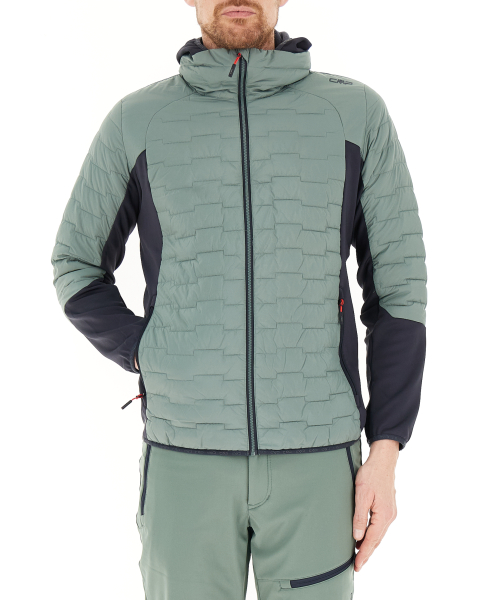 Piumino con cappuccio