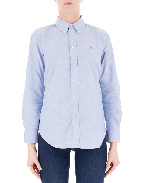 Camicia cotone button-down