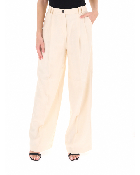 Pantalone wide leg
