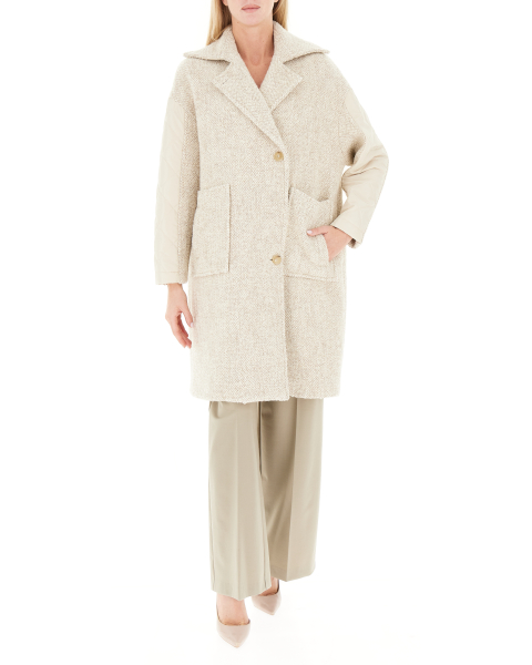 Cappotto monopetto