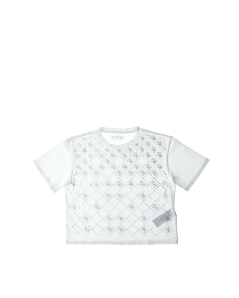 T-shirt con strass