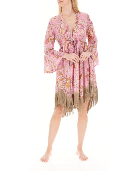 Copricostume con frange