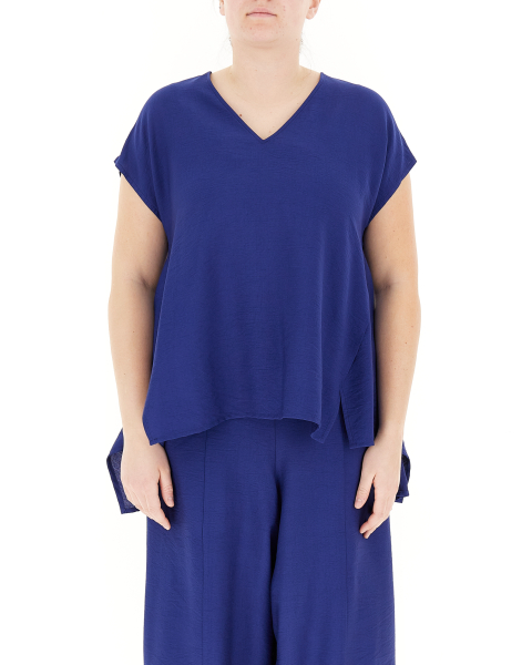 Blusa scollo V