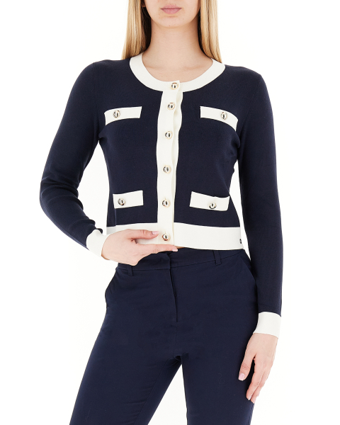 Cardigan maniche lunghe