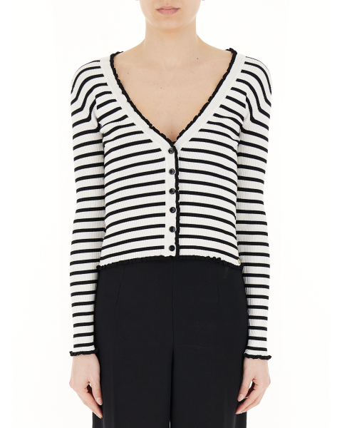 Cardigan scollo V