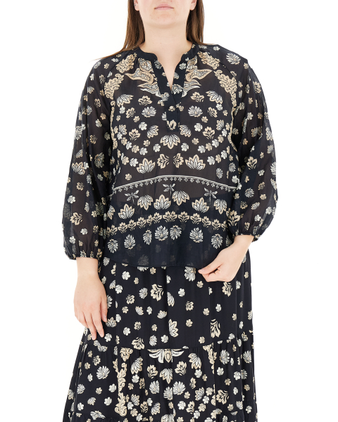 Blusa in cotone