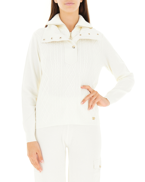 Maglia mezza zip