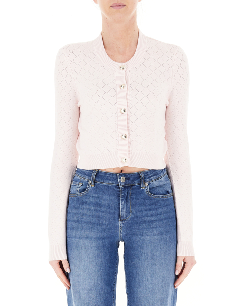 Cardigan con bottoni