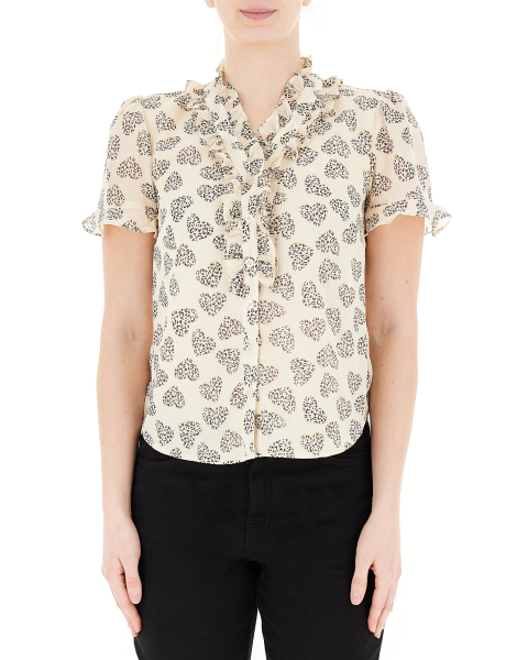 Blusa con volants