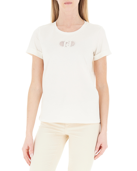 T-shirt con glitter