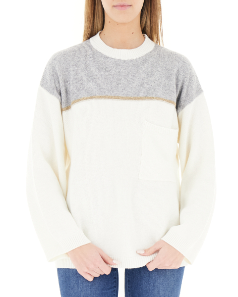 Maglione misto cashmere