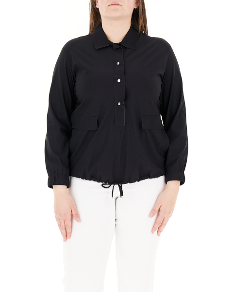 Blusa maniche lunghe