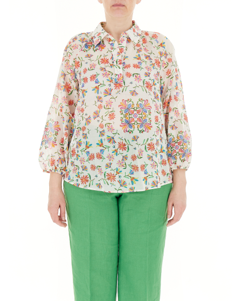 Blusa in cotone