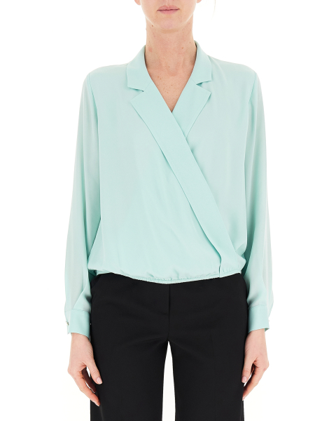 Blusa collo revers