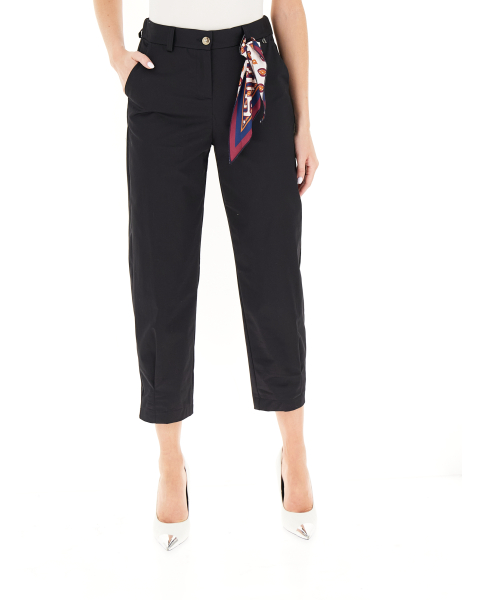 Pantalone con foulard