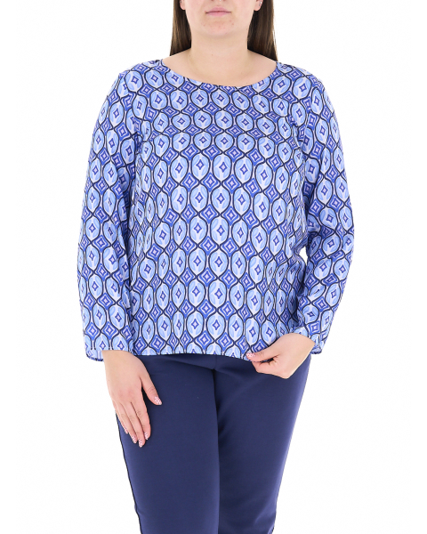 Blusa maniche lunghe