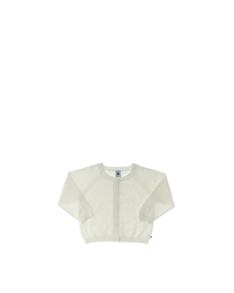 Cardigan girocollo