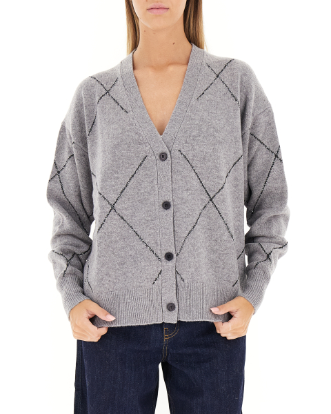 Cardigan scollo V