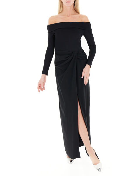 Abito scollo Bardot