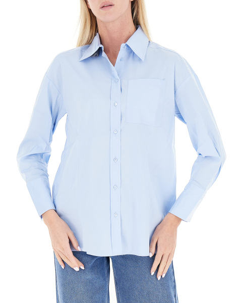Camicia misto cotone