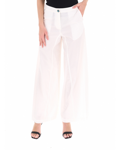Pantalone wide leg