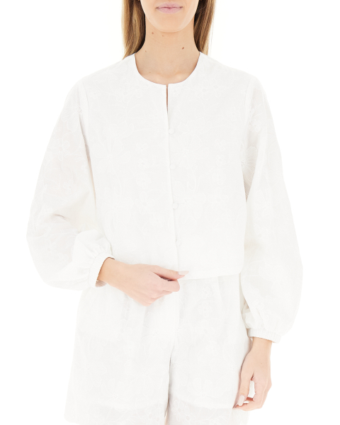 Camicia con ricami