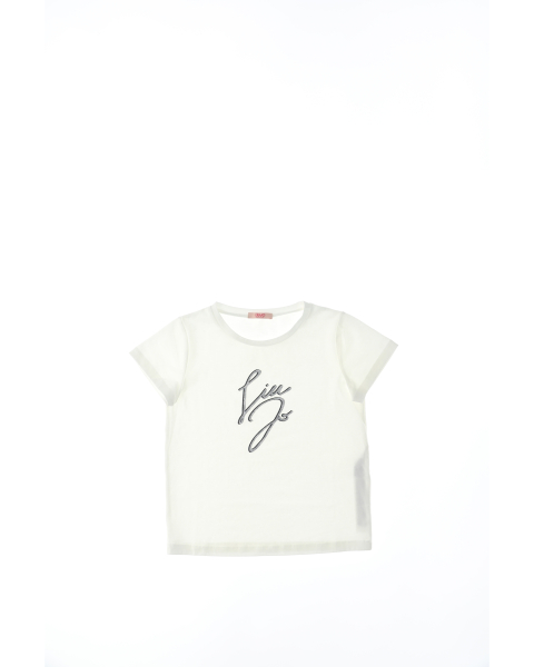 T-shirt con glitter