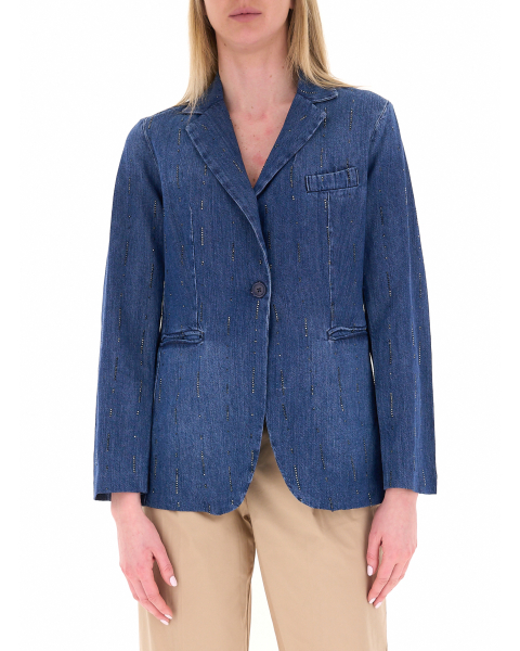 Blazer in jeans