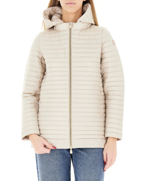 Piumino con cappuccio