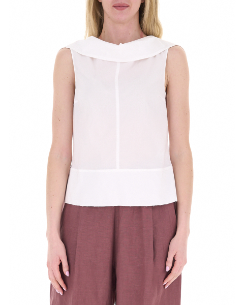 Blusa smanicata