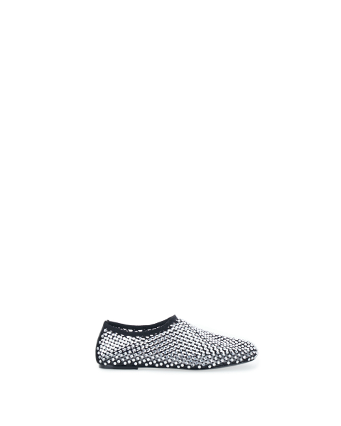 Ballerine rete strass