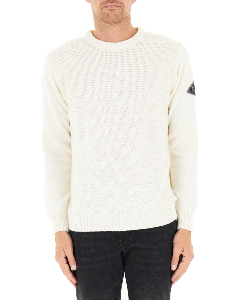 Maglione misto lana