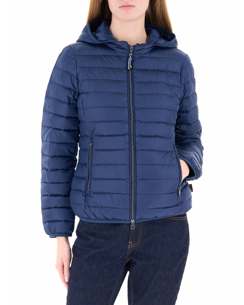 Piumino con cappuccio