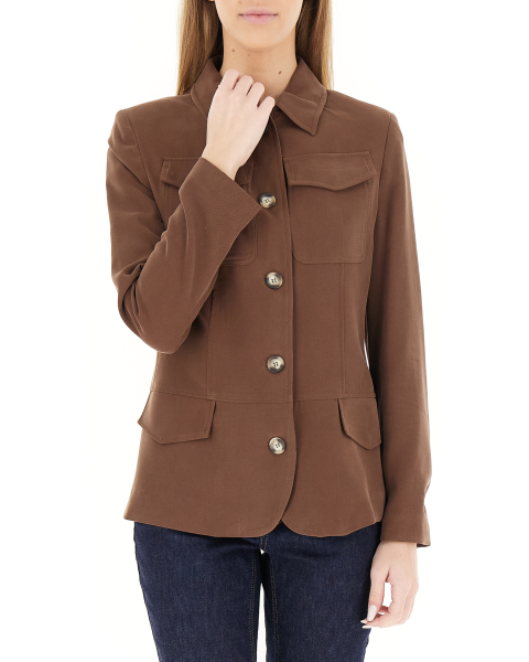 Giacca misto viscosa